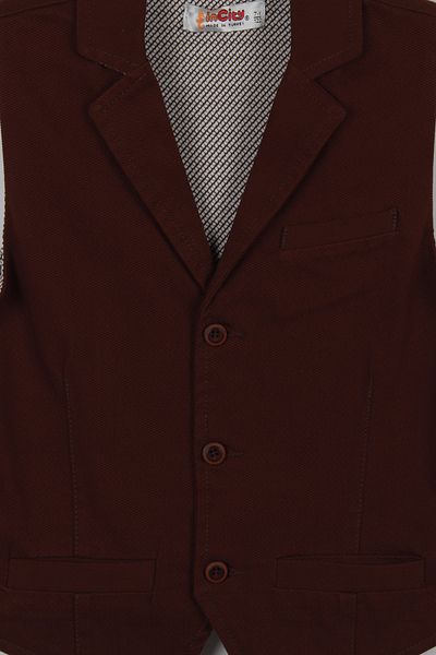 incity Boy's Brown Vest