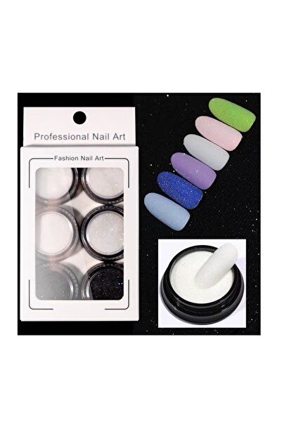 Venalisa 6’lı Şeker Tozu Tırnak Süsleme Nail Art