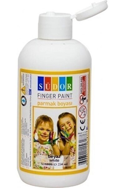 Südor Parmak Boyası Pet Şişe 250 Ml Beyaz