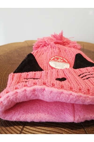 Kitti Baby Girl Fleece Laced Beanie 22110-03-061 0-18 Months