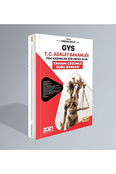 Genel Markalar T.c. Adalet Bakanlığı Gys Tüm Kadrolar Için Ortak Alan Soru Ba...