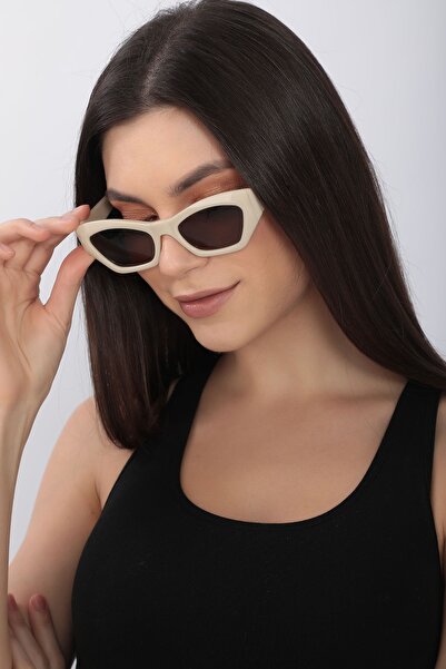 STAOOM Beige Unisex Sunglasses
