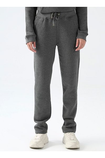 U.S. Polo Assn. Gray Standard Women's Trousers - Tie Waist, Gızmop-Sk022
