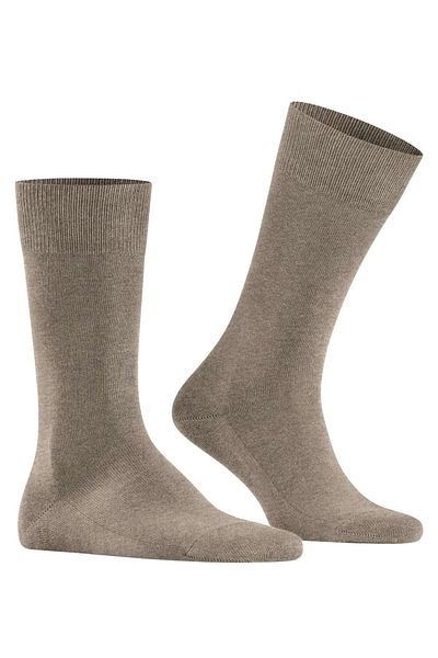 FALKE Herren Socken – Family SO, Uni Baumwollmischung Versatile Strümpfe