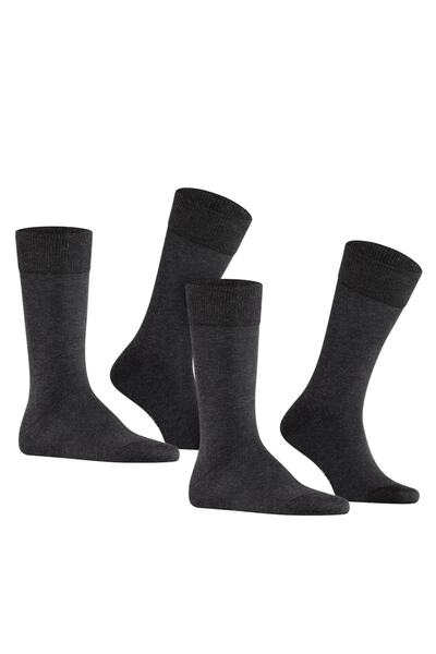 FALKE Herren Socken, 2er Pack - Happy, Kurzsocken, Baumwolle