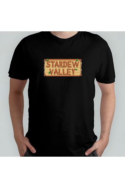 Pixxa Μοντέλο μπλουζάκι Stardew Valley 100% Cotton Crew Neck - 4