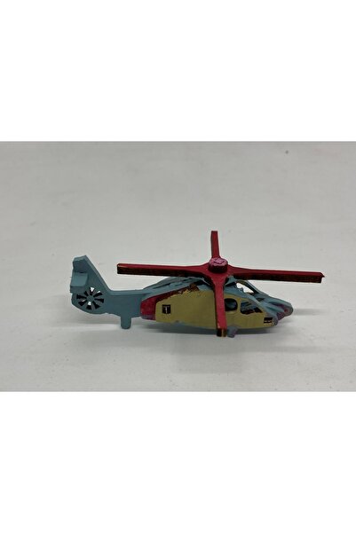Uçandaire Ahşap 3d Yapboz Puzzle 12 Parça Helikopter