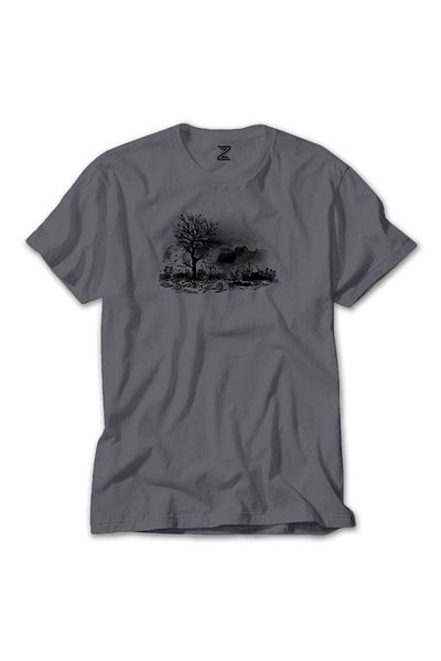 Z zepplin Μπλουζάκι Black Tree Lake Grey