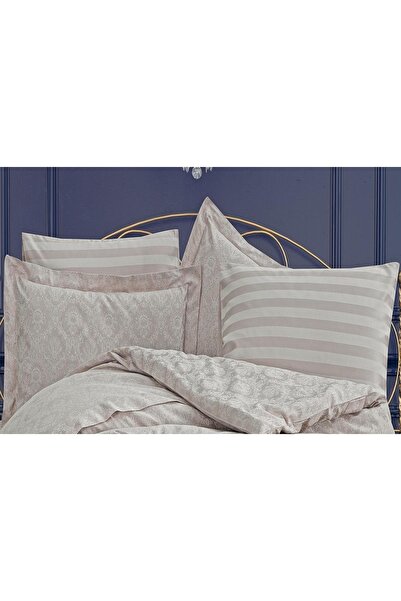 Finezza غطاء وسادة من قماش جاكار الخيزران من موناكو ستون أكسفورد مزدوج 60 × 8...