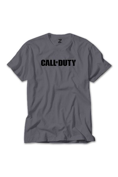 Z zepplin Μπλουζάκι Call Of Duty Black Text Grey T-shirt