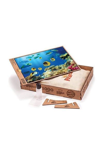King Of Puzzle Tropical Fishes Wooden Puzzle 1000 Pieces
