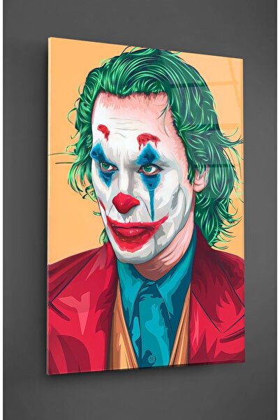 TAULART Pictură pe sticlă Joker