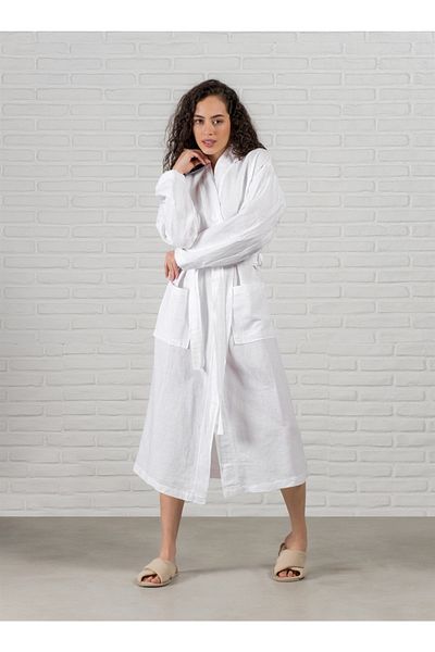 Barine Kimono de in Serenity alb
