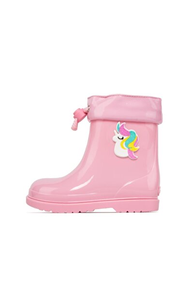 IGOR W10253 Bimbi Unicornio - Παιδικές ροζ μπότες βροχής για κορίτσια