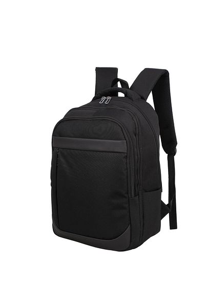 Bagacar 605 Μαύρο Unisex Σχολείο και καθημερινό σακίδιο πλάτης