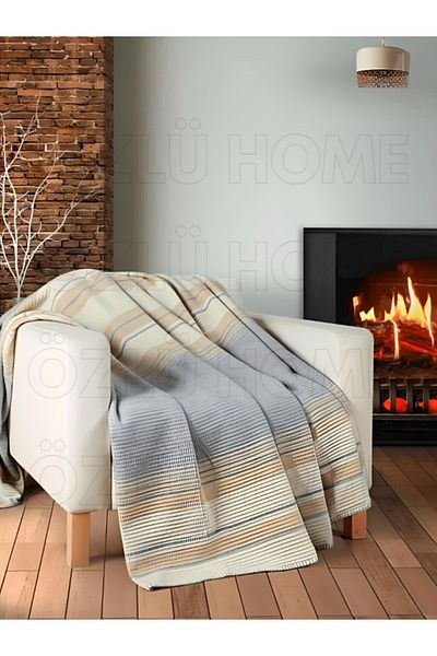 Özlü Home Μονό 4 εποχές Βαμβακερή κουβέρτα Pique 150x200