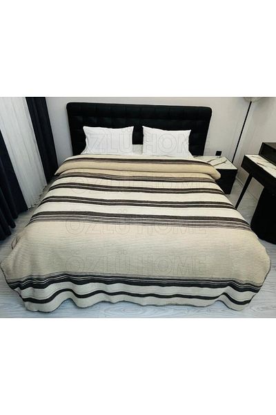 Özlü Home Four Seasons Cotton Blanket Pique Double Bedspread