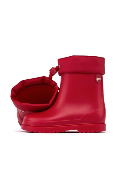 IGOR W10257 Bimbi Euri Детски червени дъждовни ботуши