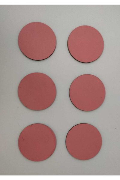 firdevsi hobi قاعدة أكواب Mdf-subla- 8 سم 6 قطع