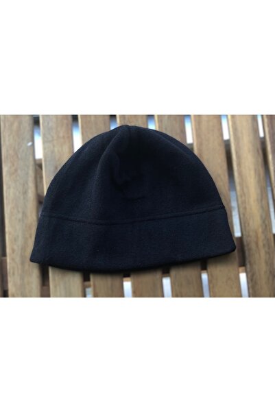 BİLGENS BUTİK Unisex zimska crna flis kapa