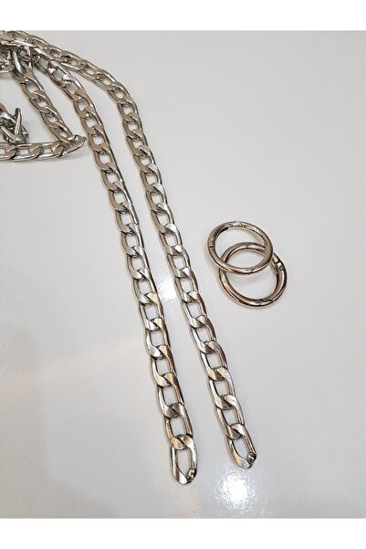 Bag Chain (100 Cm) and Spring Rings (2.5 Cm )