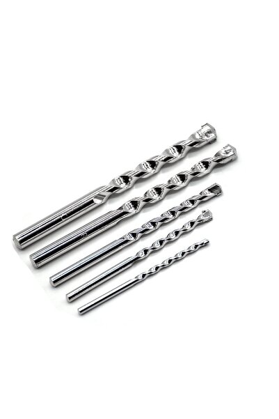 Depolife Beton Duvar Delme Matkap Uç Seti 5 Parça Elmas Delme Ucu Seti