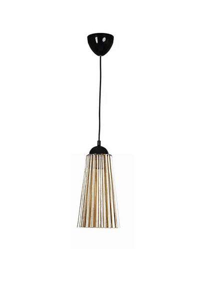 Uçar Vale Smoked Glass Single Pendant Chandelier