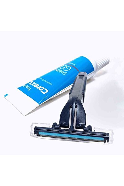 PRİVATE Set de bărbierit cu bucle de călătorie pentru hotel, 100 de bucăți, c...