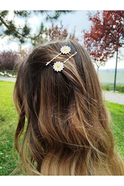 MutluBiDünya Lily Vintage Ikili Papatya Tel Toka