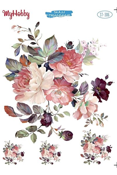 MyHobby 306 ورق نقل مائي مقاس 25x35 سم