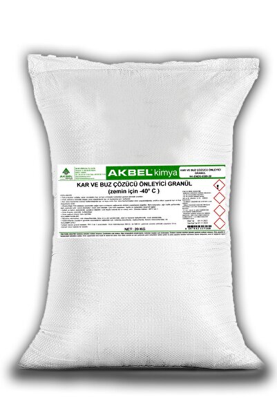 akbel Kar Ve Buz Çözücü Önleyici Granül (zemin Için -40° C)