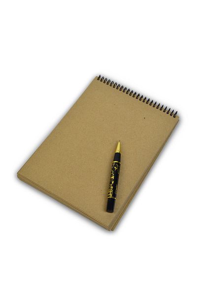 Kids Like 16x22 Kraft Book 50 Yp Spiraled Inner Leaves Kraft Flat