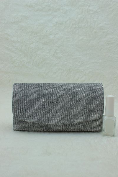 Sh Poly Βραδινό φόρεμα τσάντα Clutch Portfolio με λουράκι ώμου και τσάντα Çupra Platinum 2023