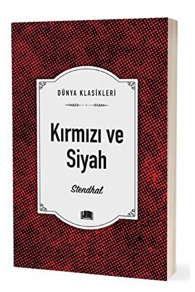Ema Kitap Kırmızı Ve Siyah / Marie-henri Beyle Stendhal / / 9786258470253