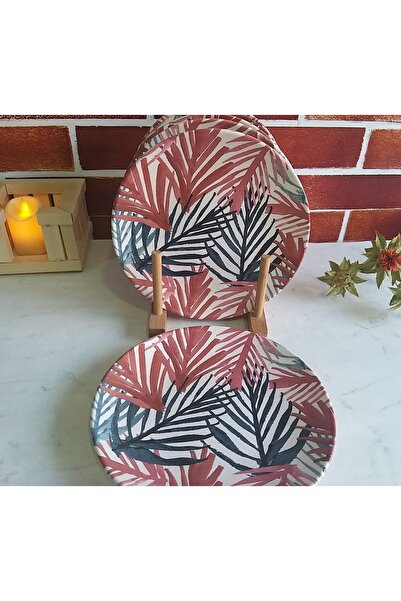 Keramika 20 Cm Ege Pasta Tabağı 6 Lı Aa