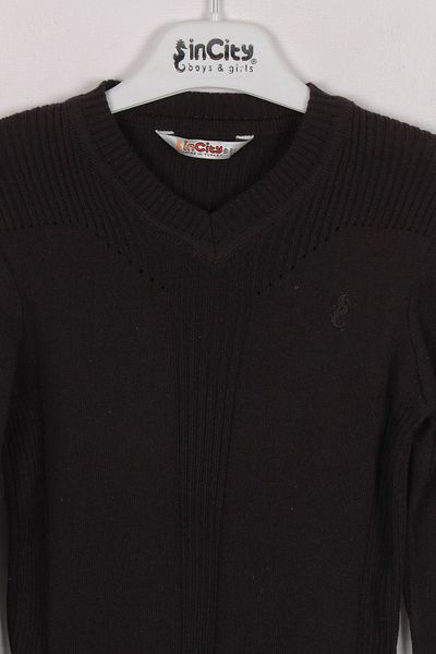 incity Pulover negru pentru baieti