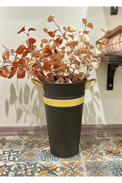 The Mia Galvin Vase Gln0075 - Black, 40 cm