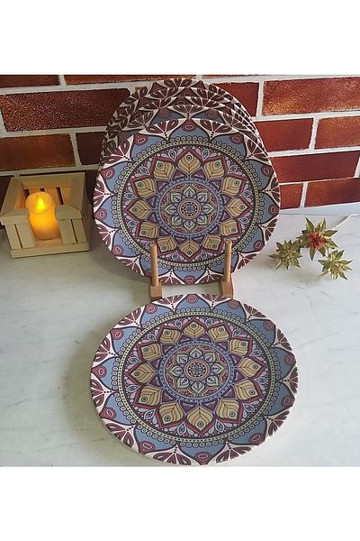 Keramika 26 cm Aegean Serving Plate 6 Pieces Aa