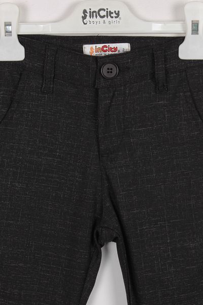 incity Boy's Black Trousers