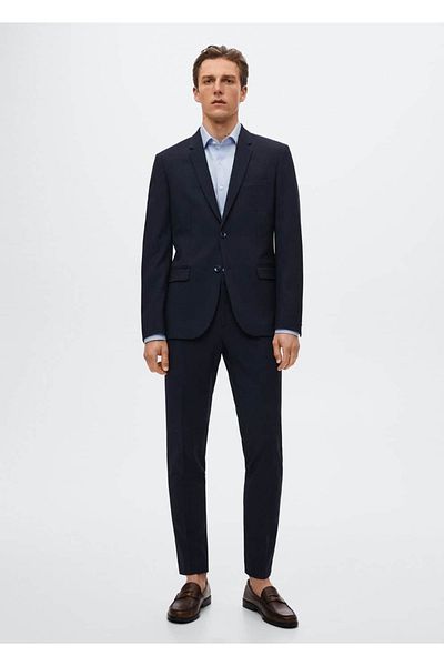 MANGO Man Super Slim Fit Blazer Jacke