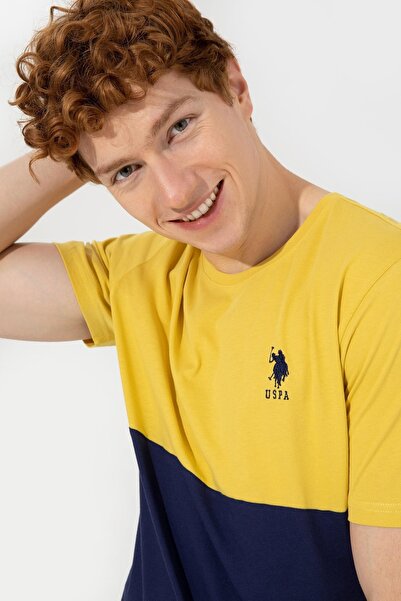 U.S. Polo Assn. Men's Navy Blue Crew Neck T-shirt 1372752