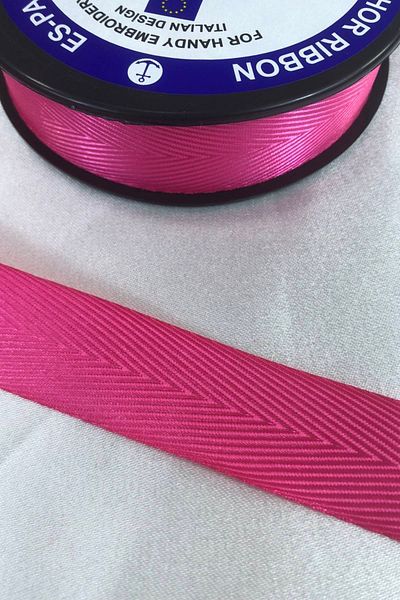 Hobigram Φούξια Κορδέλα Houndstooth Η τιμή είναι για 1 μέτρο – Κορδέλα, Κομψό Σχέδιο, Γυναικείο Αξεσουάρ – Κορδέλα – Κουν
