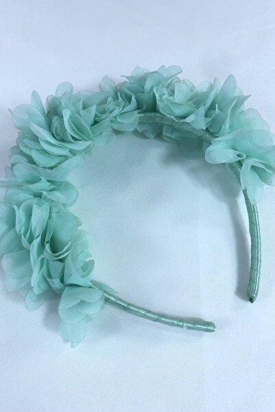 Hobigram Water Green Special Design Floral Henna Maternity Crown Gift Crown – Party Crowns, Stylish Design