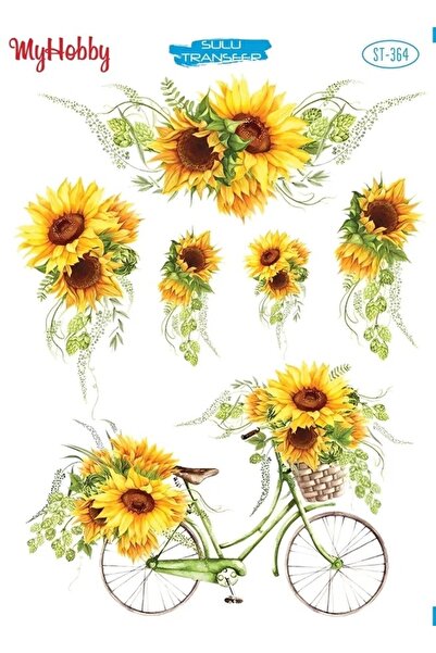 MyHobby ورق نقل مائي مقاس 364 مقاس 25×35 سم