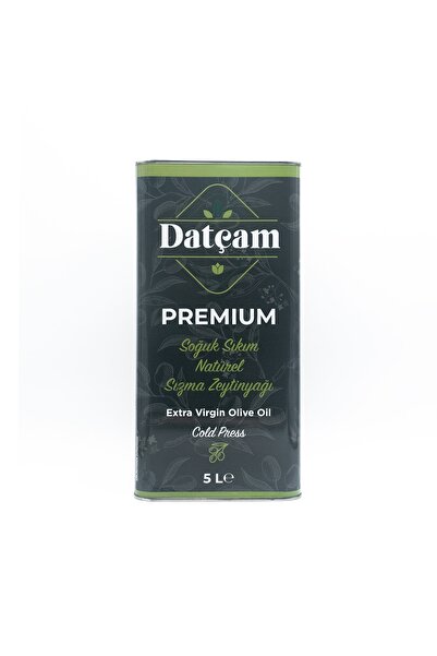 Datçam Premium Soğuk Sıkım Zeytinyağı 5lt