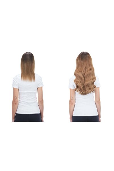 AKOLİFE Gerçek Saç Görünümlü 1.kalite Isıya Dayanıklı Yarım Ay Postiş Çıtçıt ...