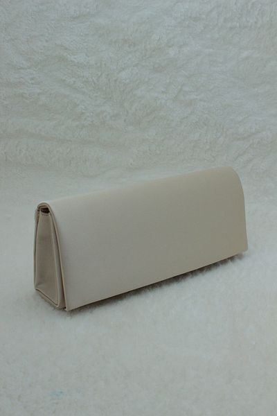 Sh Poly Σατέν μπεζ βραδινό φόρεμα τσάντα Clutch Portfolio με λουράκι ώμου και τσάντα χειρός 2023