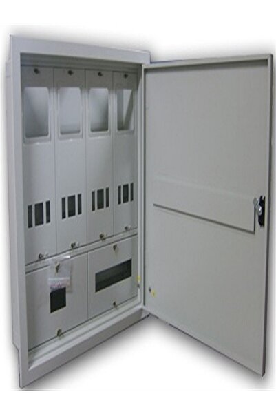 YILPA 4'lü Monofaze Sayaç Panosu Sıva Üstü