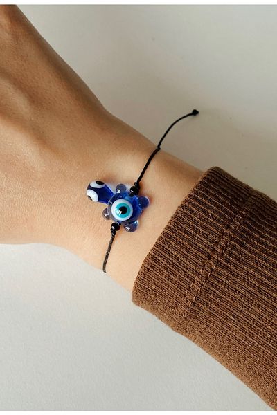 SWORDS CONCEPT Handmade Murano Glass Turtle Bracelet / Gift