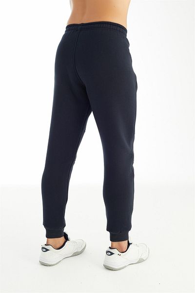Crozwise Elastic Leg - Men's Raised Navy Blue Sweatpants - 2195-01